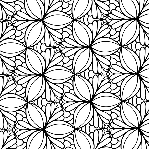 Flowing Petals in Endless Bloom